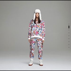 Ivy Park x Adidas Icy Park Ski Tag Crew Sweatshirt